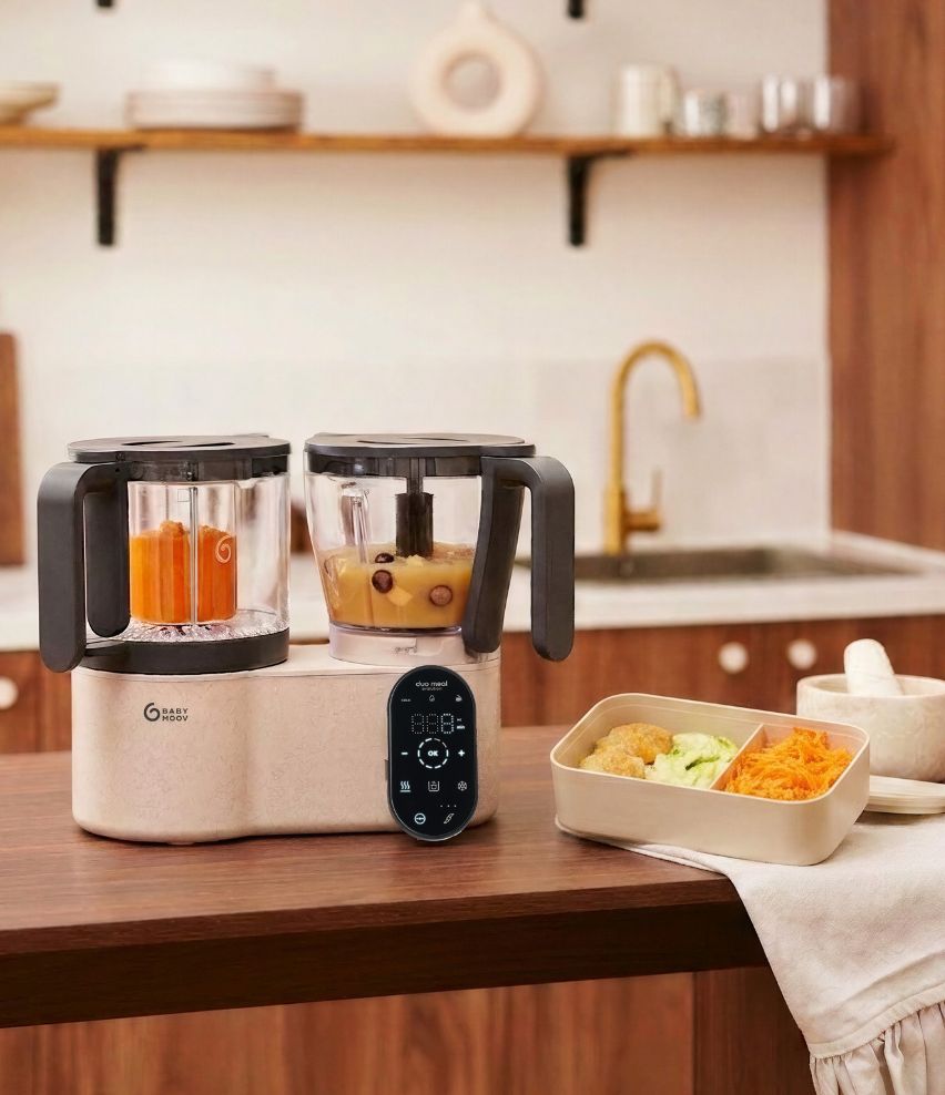 Robot cuiseur Nutribaby Evolution - 5 en 1 avec découpe intégrée