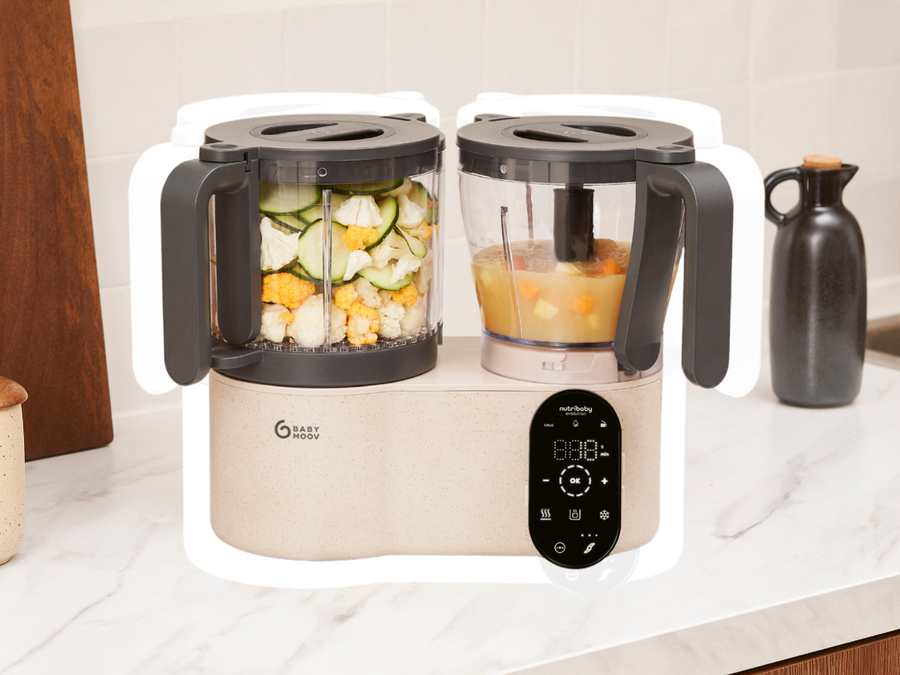 Courbes et format compact du Nutribaby Evolution