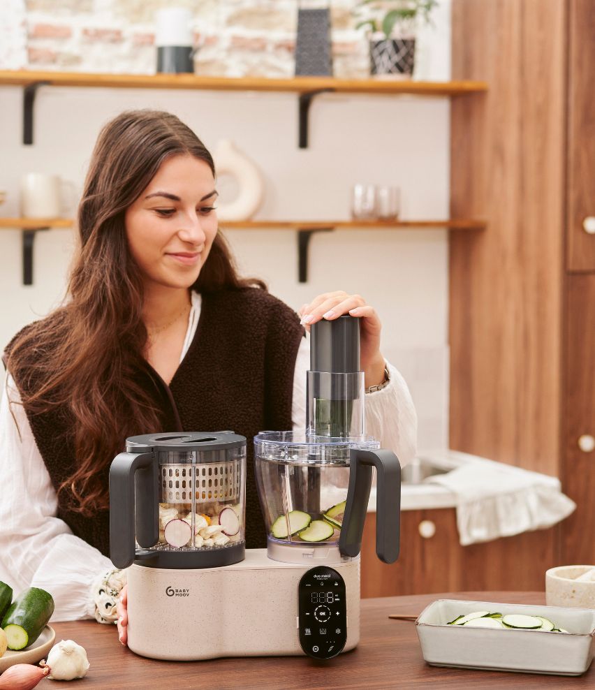 Robot cuiseur Nutribaby Evolution - 5 en 1 avec découpe intégrée