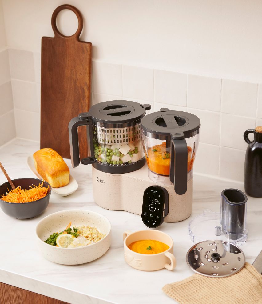 Robot cuiseur Nutribaby Evolution - 5 en 1 avec découpe intégrée
